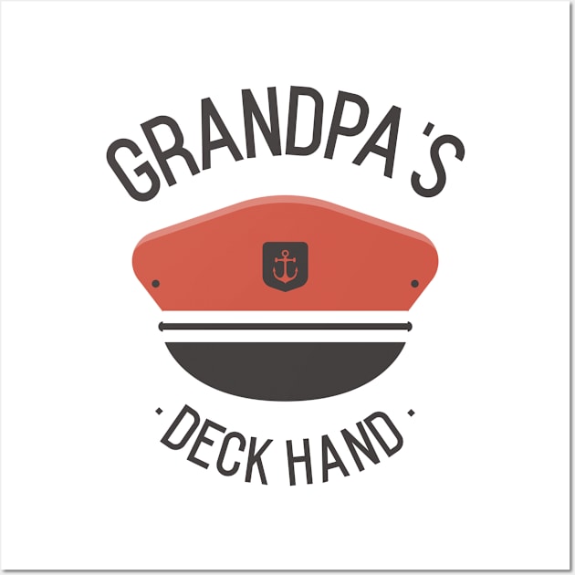 Grandpa's Deck Hand Wall Art by ALBOYZ